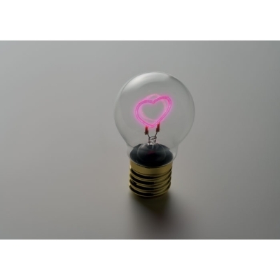Bombilla Led con corazón